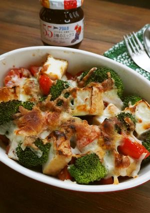 厚揚げとブロッコリーのチーズ焼き-レシピのメイン写真