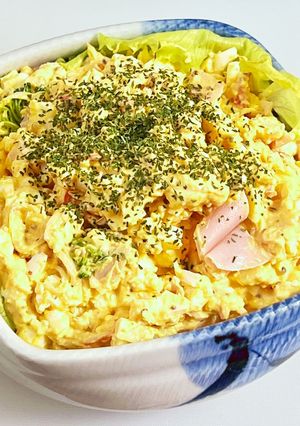 カラフル卵サラダ-レシピのメイン写真