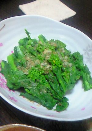 簡単すぎる!菜の花のおひたし-レシピのメイン写真
