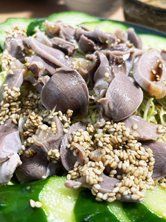 食感が楽しい砂肝サラダ-レシピのメイン写真