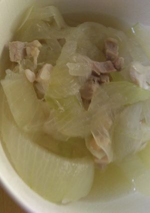 鶏肉と玉ねぎのコンソメスープ-レシピのメイン写真