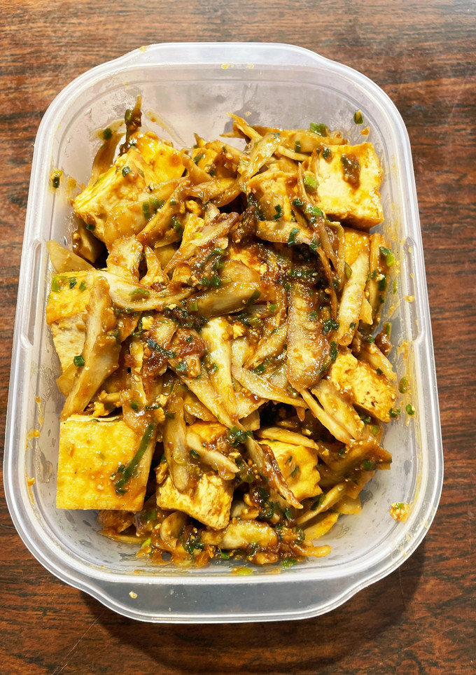 笹掻き牛蒡と厚揚げと小葱のカレー炒め-レシピのメイン写真