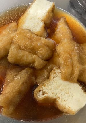 簡単⭐️厚揚げのレンジ煮-レシピのメイン写真