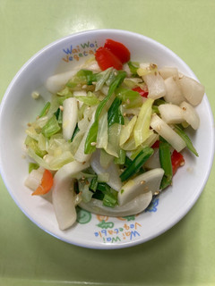【保育園給食】かぶのナムル-レシピのメイン写真