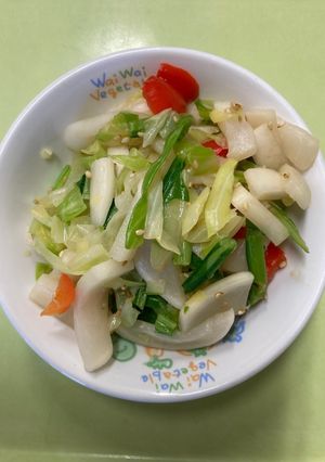 【保育園給食】かぶのナムル-レシピのメイン写真