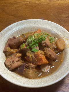 かつおまるごと粉末だしでモツ煮-レシピのメイン写真