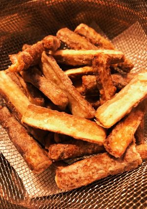 フライパンで!ごぼうの唐揚げ-レシピのメイン写真