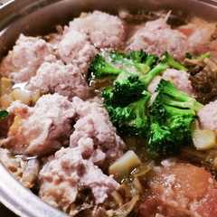 รูปของ ポトフ風 / 彩り肉団子スープ