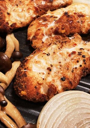 鶏ササミの五香粉焼き　八角好きなら♪-レシピのメイン写真