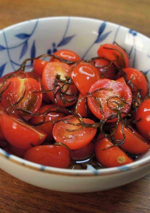 ミニトマトと塩昆布のすし酢漬け-レシピのメイン写真