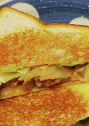 簡単ホットサンド-レシピのメイン写真