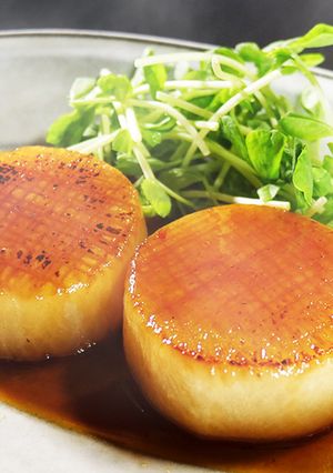 簡単なのに味しみホクホク「大根ステーキ」-レシピのメイン写真