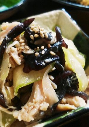 きくらげとささみとセロリの中華風サラダ-レシピのメイン写真