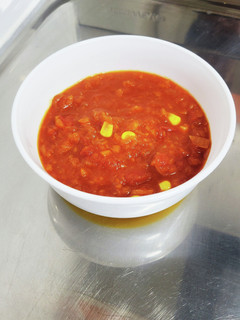 子どもが大好き!食べるトマトスープ-レシピのメイン写真