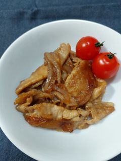 豚肉と玉ねぎの甘辛炒め-レシピのメイン写真
