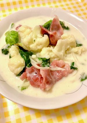 カリフラワーのクリームシチュー-レシピのメイン写真