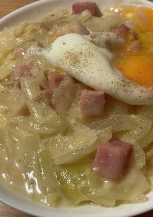 クリームパスタ-レシピのメイン写真