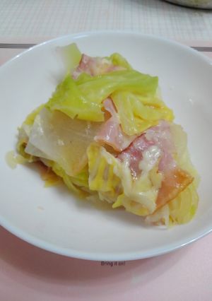 簡単！うまい　キャベツの煮物-レシピのメイン写真