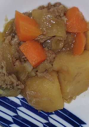 簡単！美味しい！肉じゃが-レシピのメイン写真