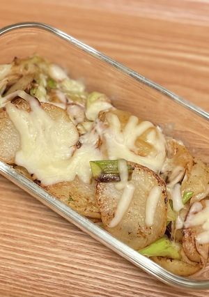 おつまみにも！白ネギとポテトのチーズ焼き-レシピのメイン写真