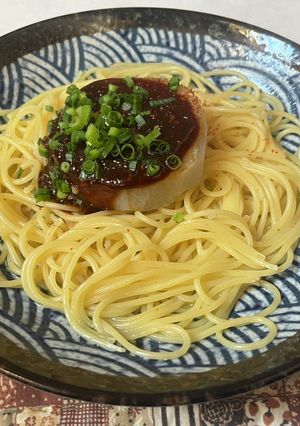 スパゲティ・風呂吹き大根-レシピのメイン写真