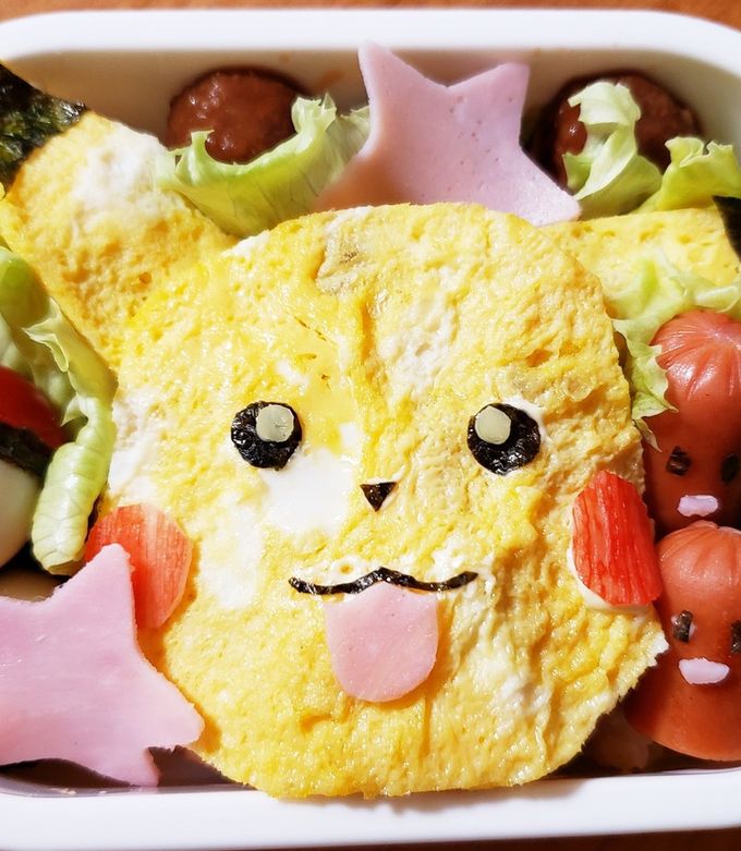 ポケモン ピカチュウ キャラ弁♪-レシピのメイン写真