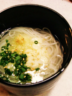 1年中食べてる揖保の糸♥たぬき そうめん-レシピのメイン写真