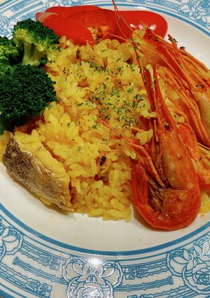 海のパエリア-レシピのメイン写真
