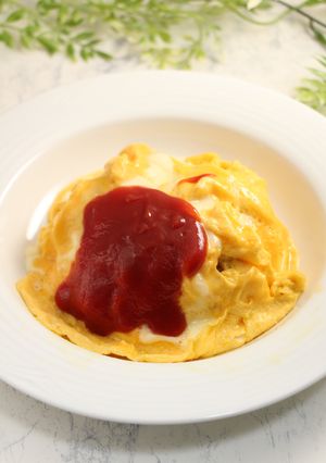 簡単！チーズオムライス-レシピのメイン写真