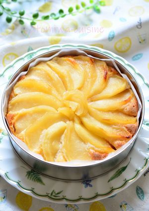 米粉で作る♬華やかなリンゴケーキ☆-レシピのメイン写真