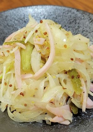 玉ねぎとハムのマリネ-レシピのメイン写真