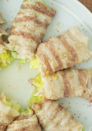 レンジで簡単！白菜の豚バラ巻き-レシピのメイン写真