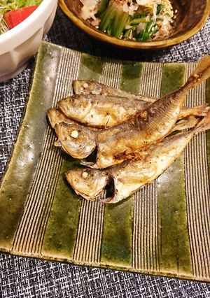 パリッと丸ごと…小あじ揚げ-レシピのメイン写真
