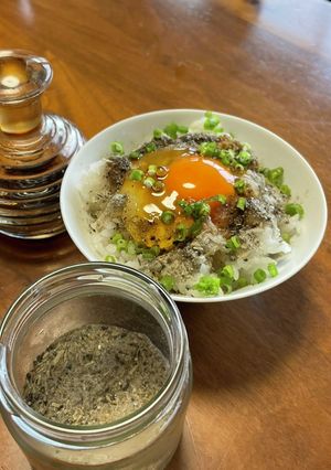 煮干し粉TKGで効率的にカルシウムを♡-レシピのメイン写真