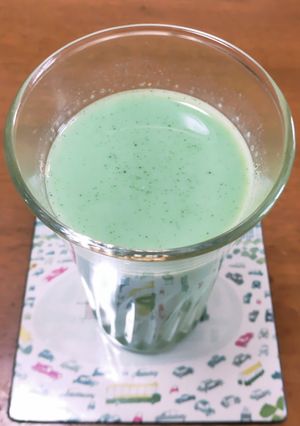 美味~グリーンティ−で抹茶•オレ-レシピのメイン写真