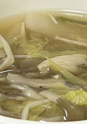 苦手でも食べられる　舞茸とえのきのスープ-レシピのメイン写真