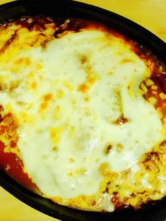 ★ナハラ★納豆&ハヤシライスのチーズ焼き-レシピのメイン写真