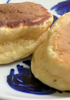 ヨーグルトと強力粉のパンケーキ-レシピのメイン写真