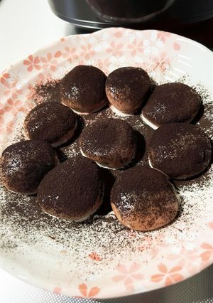 ココアパウダーでチョコ白玉だんご-レシピのメイン写真
