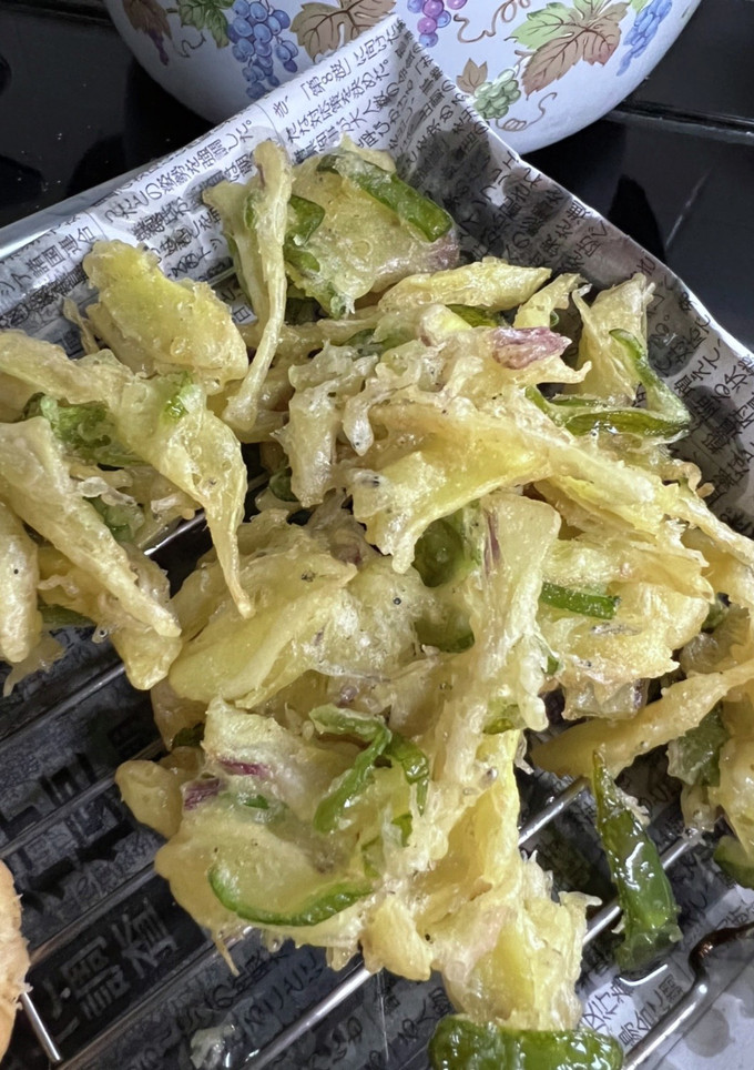 新生姜のかき揚げ-レシピのメイン写真
