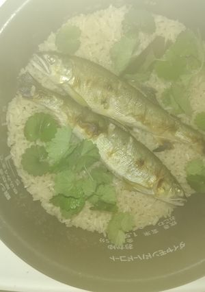 鮎ごはん-レシピのメイン写真