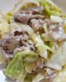 みそ＆とろけるチーズのうまみ豚肉野菜炒め