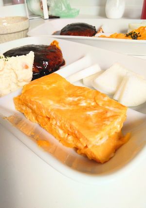 巻かない卵焼き（甘い卵焼き）-レシピのメイン写真