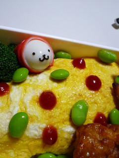 お弁当に 水玉オムライス-レシピのメイン写真