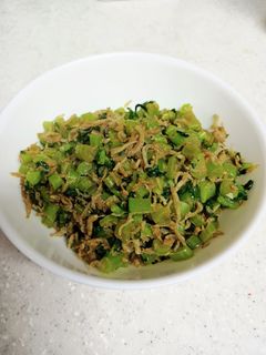 大根葉とじゃこの炒め物-レシピのメイン写真