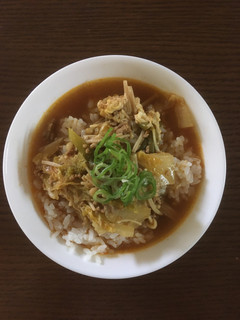 キムチ鍋のつゆで簡単クッパ-レシピのメイン写真