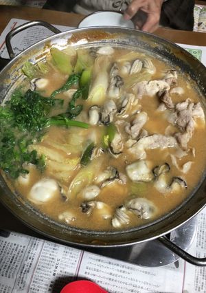 牡蠣の土手鍋☆覚書-レシピのメイン写真