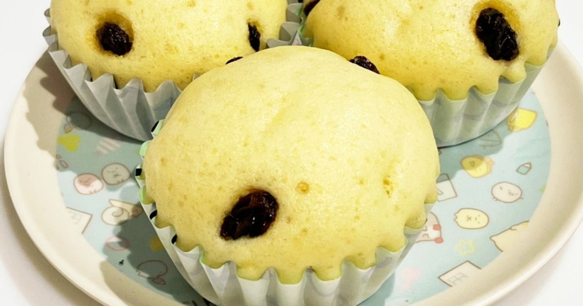 ふわふわの蒸しパン♫ by もち肌むすめ 【クックパッド】 簡単おいしい