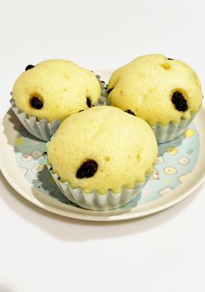 ふわふわの蒸しパン♫-レシピのメイン写真