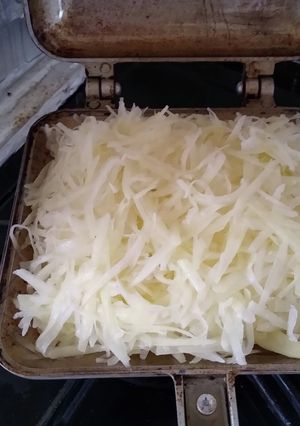 ホットサンドメーカーでじゃがいもガレット-レシピのメイン写真